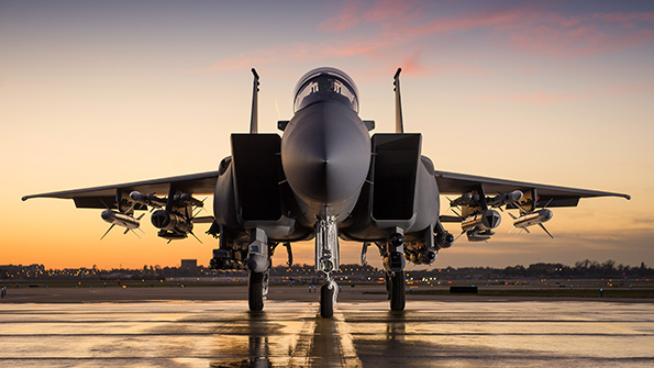 A Boeing Advanced F15 multirole aircraft designed to perform as a combat jet and a fighter jet
