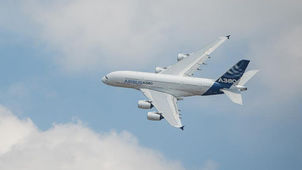 Airbus A380 airplane