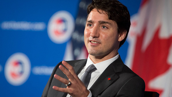 Canada Prime Minister Justin Trudeau