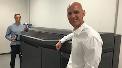 Jabil Circuit COO Bill Muir right and VP John Dulchinos Jabil Circuit COO Bill Muir right and VP John Dulchinos