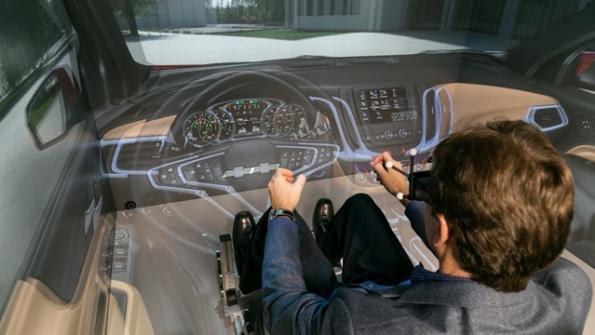 GM virtualreality CAVE helps finetune product designs