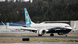 A Boeing 737 Max 8 singleaisle plane A Boeing 737 Max 8 singleaisle plane