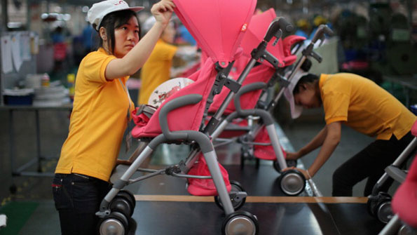 Chinese manufacturing of strollers