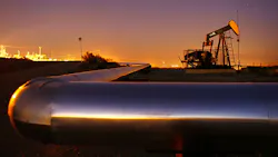 An oil rig south of Taft California An oil rig south of Taft California