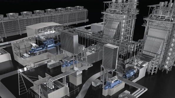 The new General Electric Hclass gas turbine