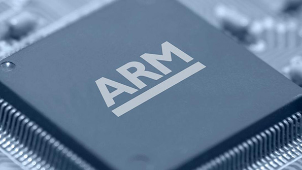 An ARM computer chip
