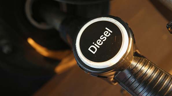 A diesel fuel pump
