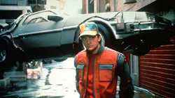 Michael J Fox stars in Back to the Future Part II which featured flying cars Michael J Fox stars in Back to the Future Part II which featured flying cars