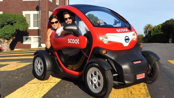 Nissan39s Scoot Quad now in limited release on the streets of San Francisco