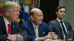 Donald Trump Wilbur Ross and Jared Kushner Donald Trump Wilbur Ross and Jared Kushner
