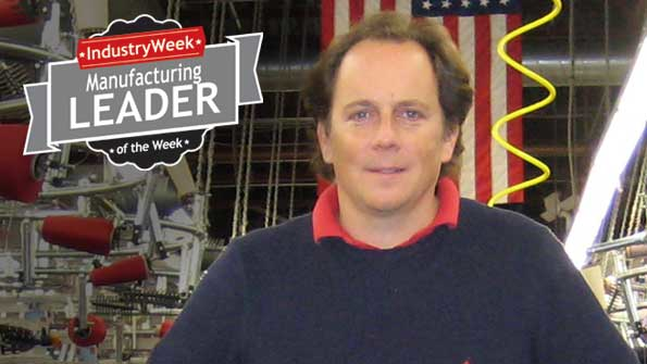 Ric Cabot at the Darn Tough Vermont Sock Manufacturing Facility