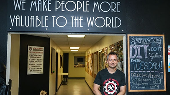 Gene Sherman founded Vocademy to address the quotvast divide between the companies that need skilled people and opportunities for people to obtain those skillsquot