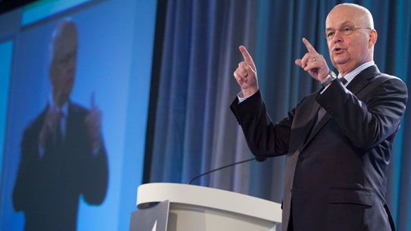 Former CIA and NSA Director General Michael Hayden at the MAPI Executive Summit