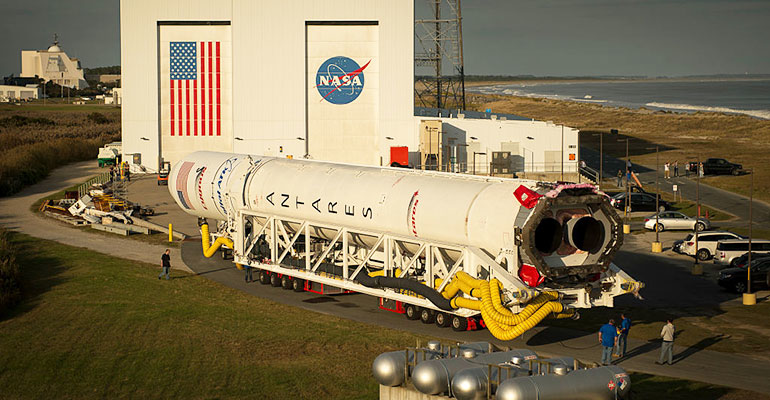 Orbital ATK Antares rocket in 2016