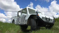 The Marmot is one of a handful of electric vehicle models from Prairie Machine & Parts that can transfer data more quickly with the IIoT. The Marmot is one of a handful of electric vehicle models from Prairie Machine & Parts that can transfer data more quickly with the IIoT.