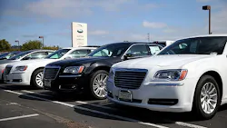 Chrysler cars on sales lot Chrysler cars on sales lot