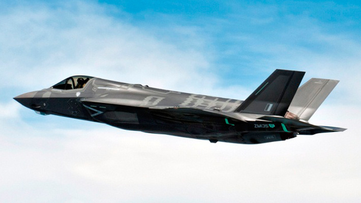 A Lockheed Martin F-35