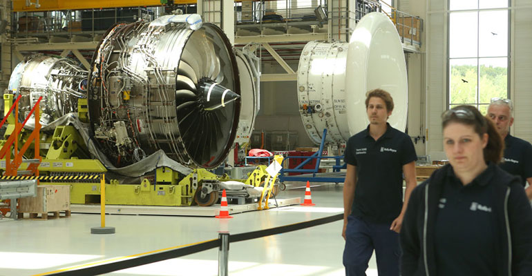 Rolls-Royce factory in Berlin, Germany