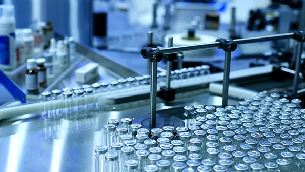 medicine production line