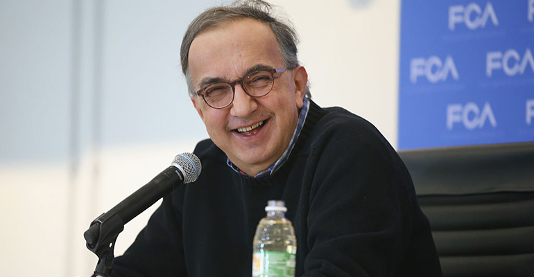 Fiat Chrysler CEO Sergio Marchionne