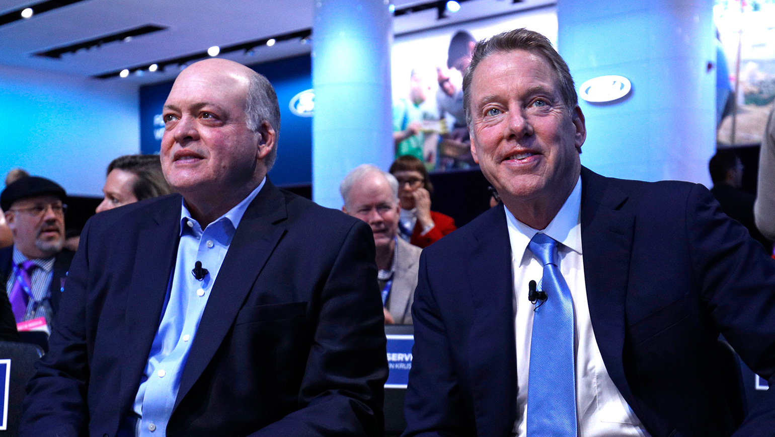 The Ford Team Celebrates, Too