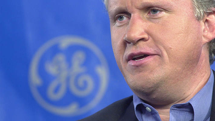 Former GE chairman and CEO Jeff Immelt in happier times.