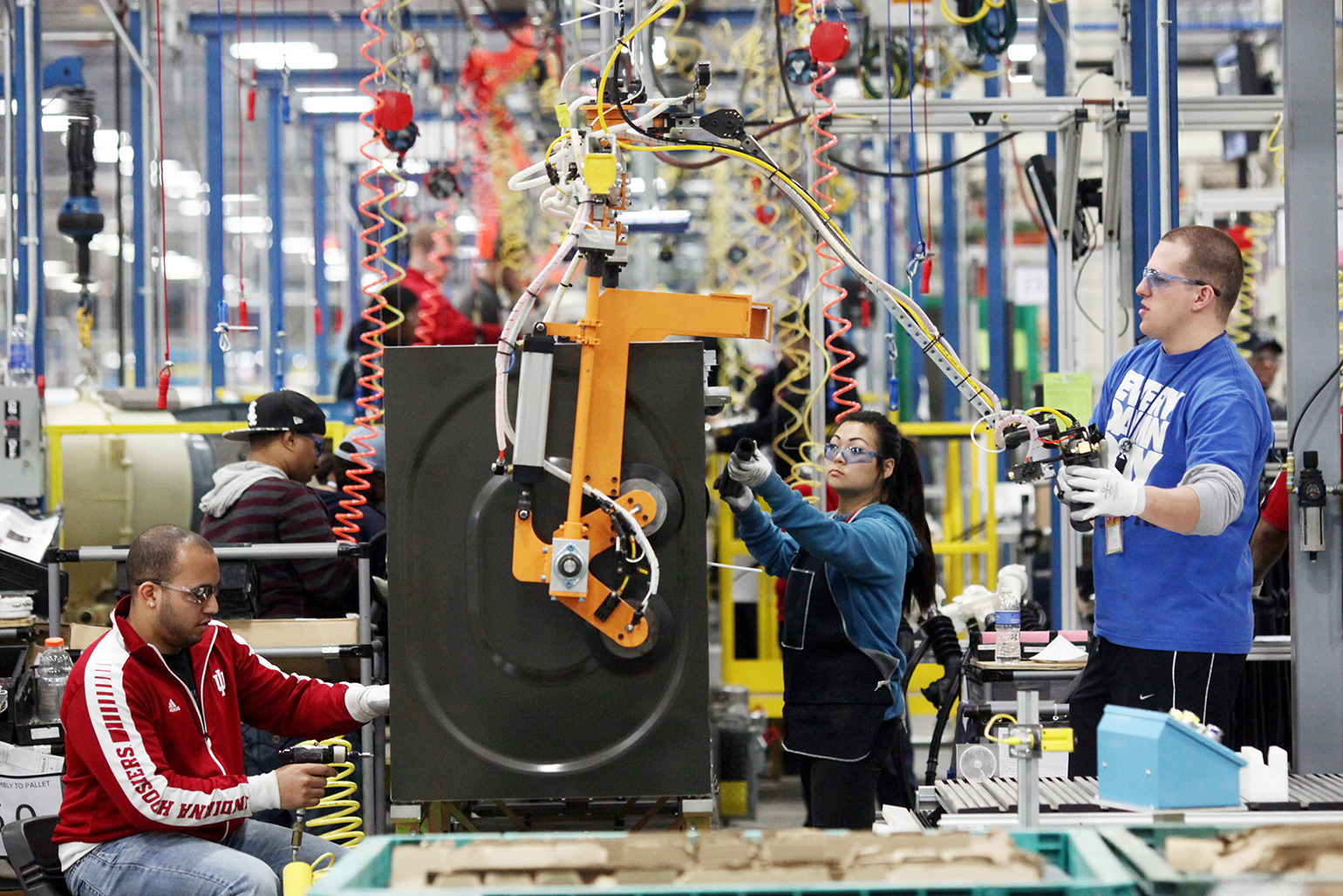 GE Appliances manufacturing line