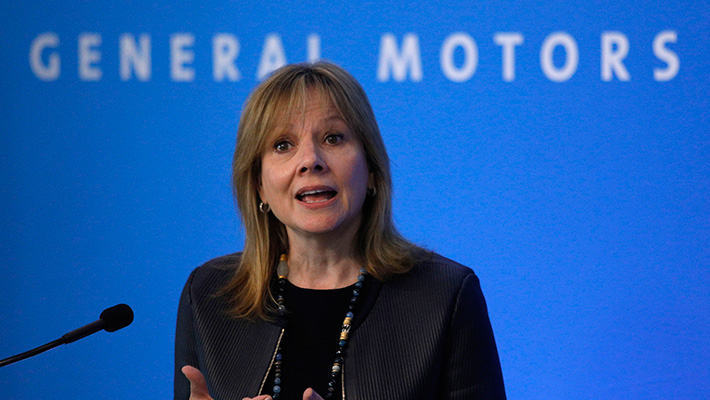 GM CEO Mary Barra.