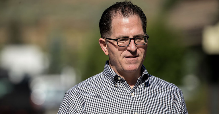 Michael Dell in casual clothes