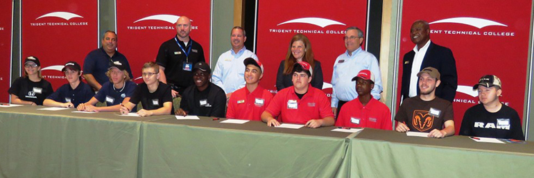 Apprentice Signing Day in Charleston