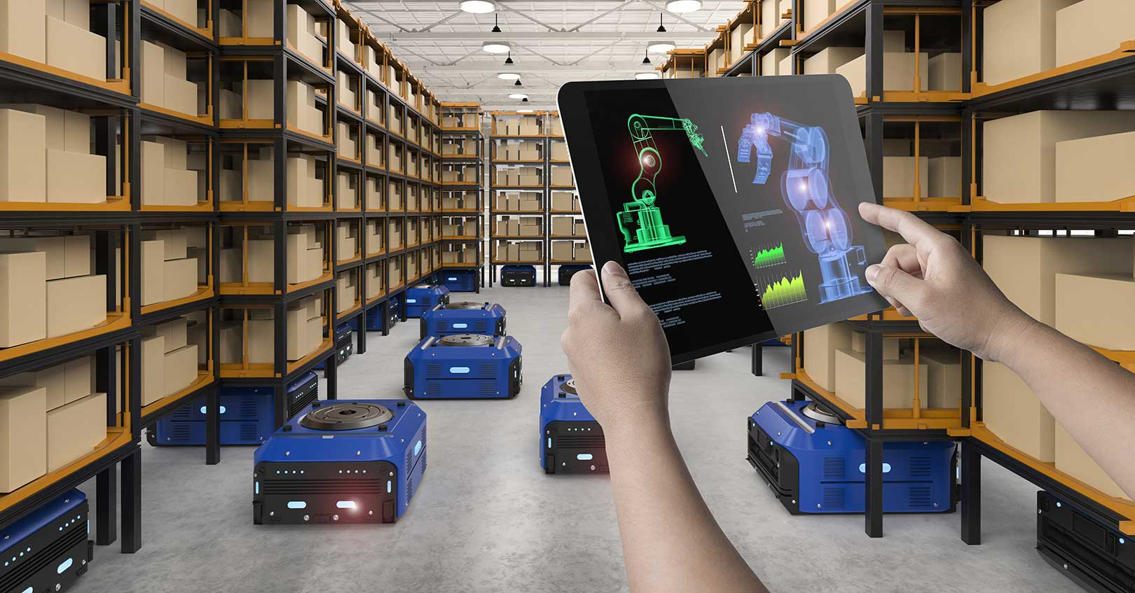 warehouse-robots-ipad