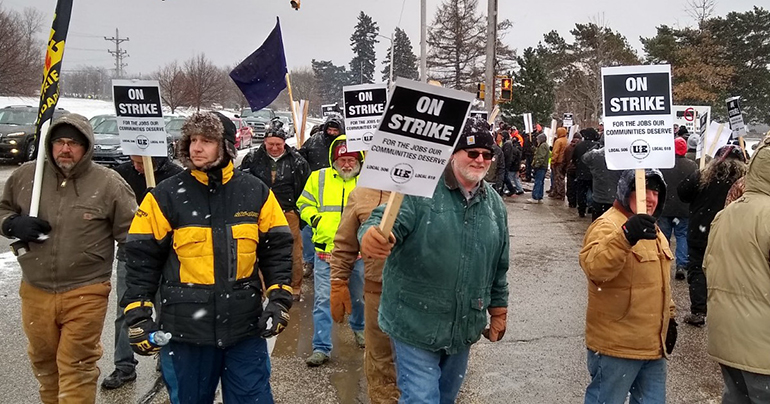 Union Strike at Pennsylvania Plant Largest in Manufacturing Since 2016