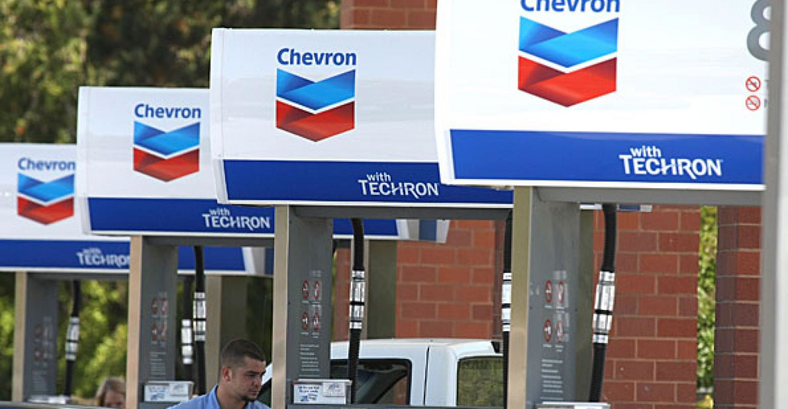 Chevron Offering Electric Car Charging at Stations