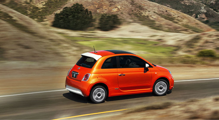 The Fiat 500e powertrain comprises an advanced highvoltage lithiumion battery pack a highpower electricdrive motor and a power inverter module to help manage power flow The 83kW motor delivers 111 hp and 147 lbft of torque The 24kWh battery includes a system that proactively heats and cools it to maintain optimal operating temperature The 500e has a 108MPGe highway rating and an 87mile combined city and highway range With a starting MSRP of 31800 the 500e is available only in California i