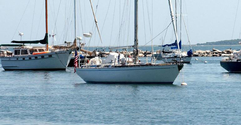 Boats in the Hamptons