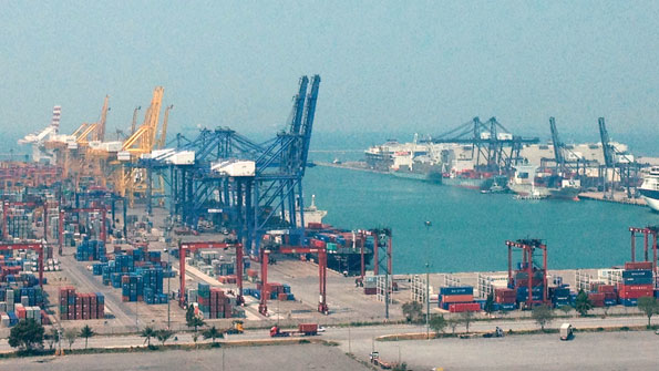Thailands Chabang Sea Port