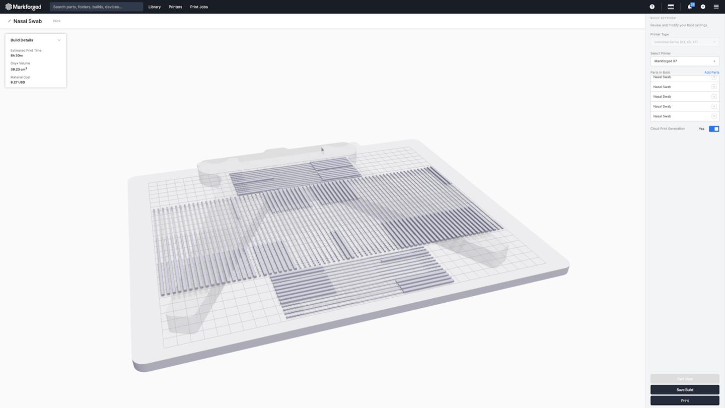 Improving Swab Effectiveness Using 3d Printing Industryweek