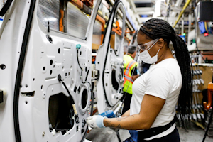 Slideshow Ford Woman At Dearborn Plant