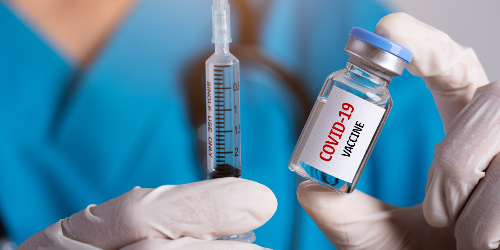 Covid 19 Vaccine Vial Doctor Gloves Syringe Siam Pukkato Dreamstime 5fc9ddc38af38