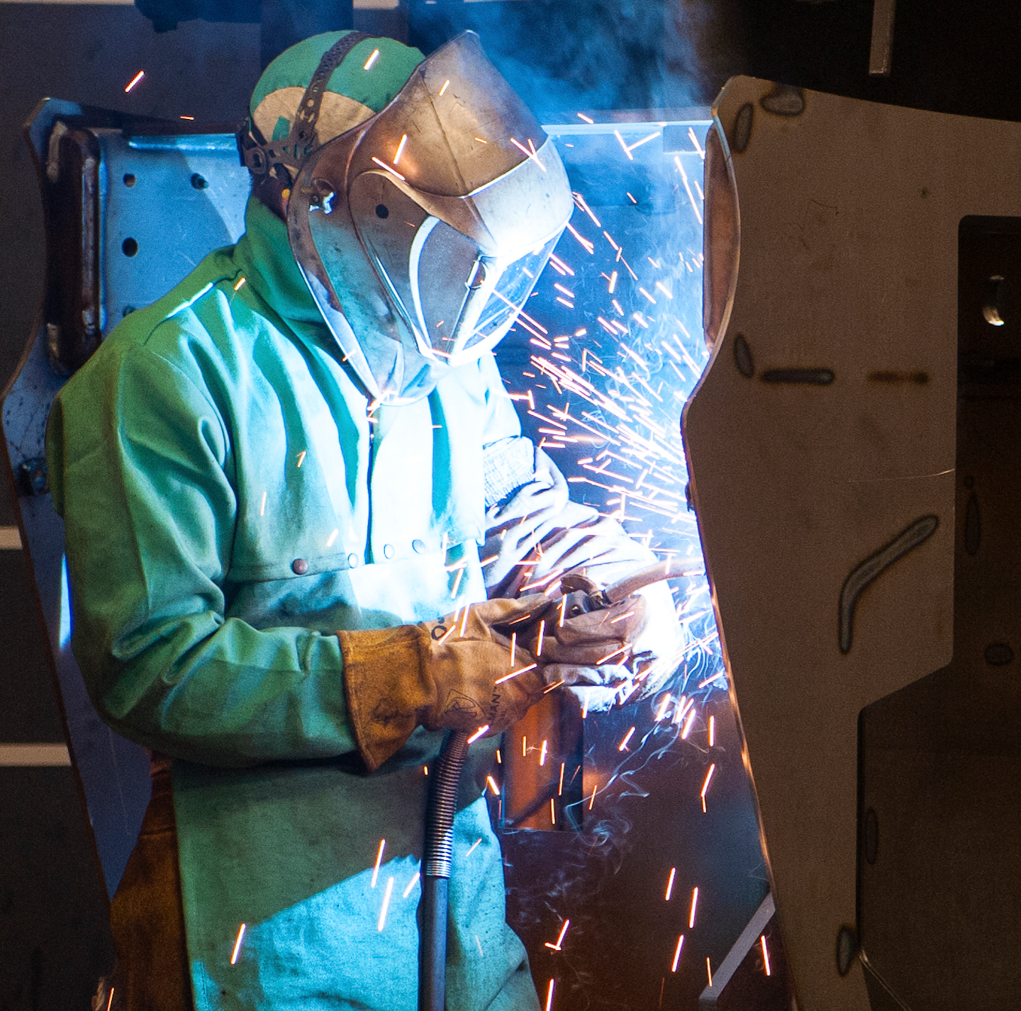 At Raymond Corporation, the Toyota Production System and lean principles provided a foundation for addressing COVID-19. Credit: Raymond Corporation