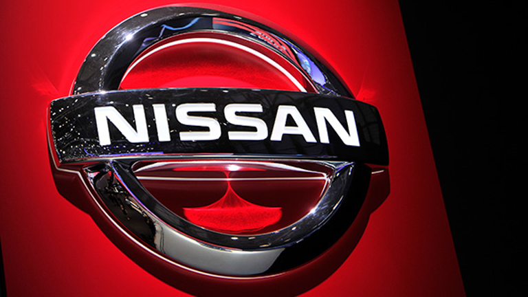Nissan Logo On Red Harold Cunningham Getty Images 60ba88ad5c018