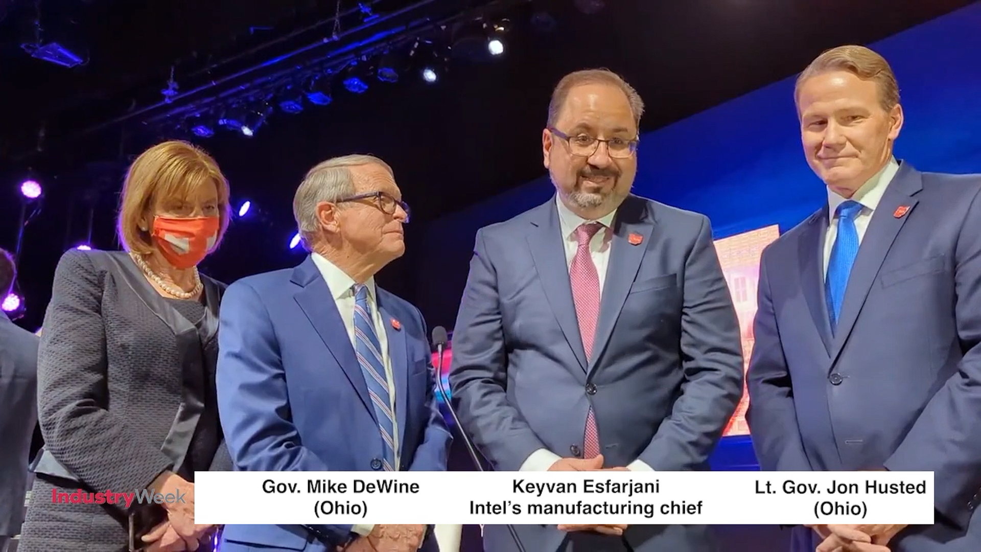 Intel manufacturing leader Keyvan Esfarjani discusses the chip maker's manufacturing plans in Ohio.