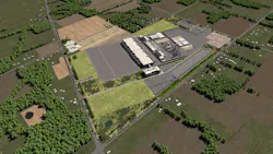 A rendering of the $20 billion Ohio chip campus that Intel plans to build. A rendering of the $20 billion Ohio chip campus that Intel plans to build.