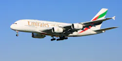 Airbus A380 Superjumbo With Emirates Livery Approaching Landing Gordon Tipene Dreamstime 6213c995d5ca9 Airbus A380 Superjumbo With Emirates Livery Approaching Landing Gordon Tipene Dreamstime 6213c995d5ca9
