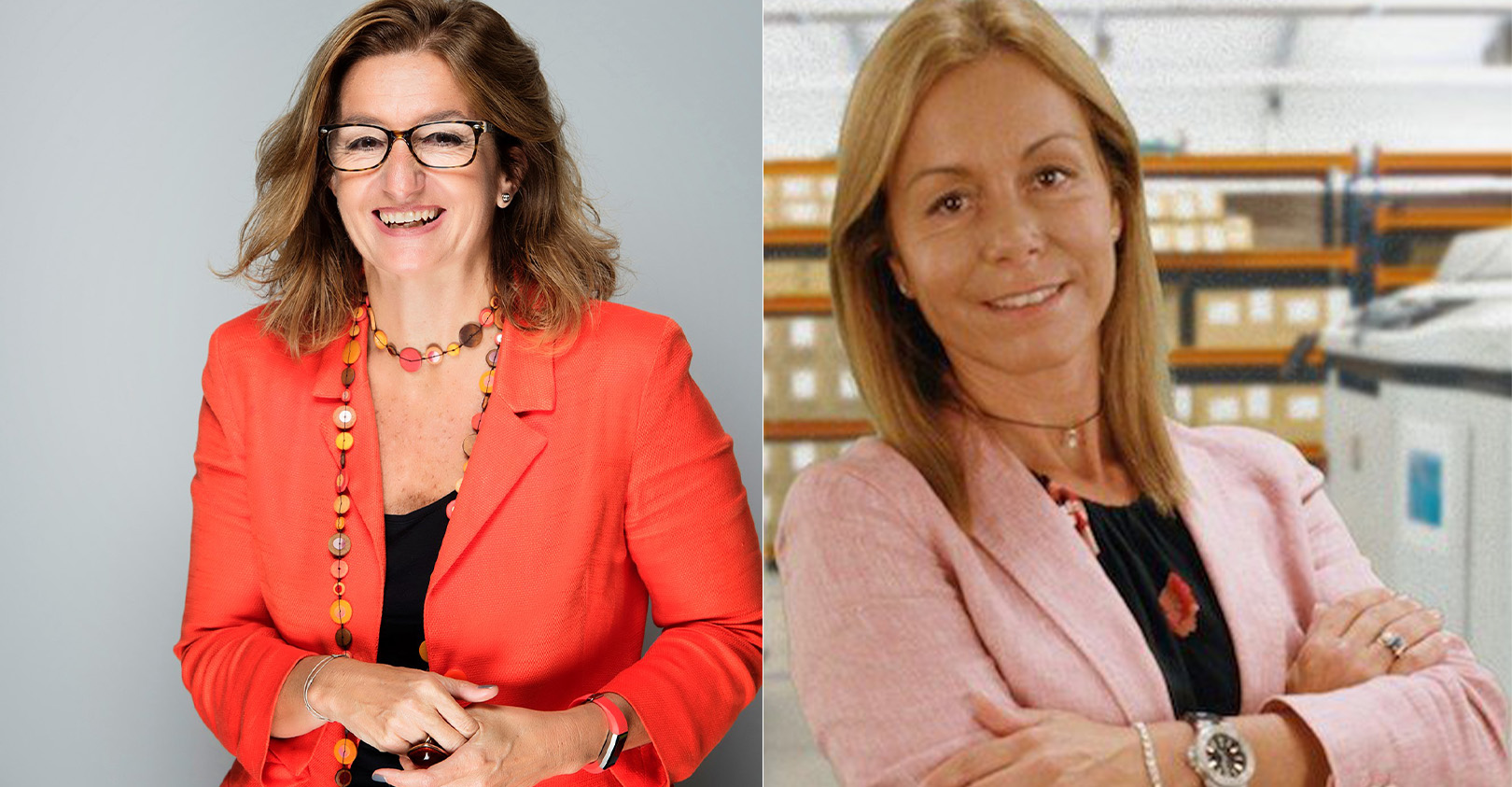 Guayente Sanmartin, left, and Mariona Company