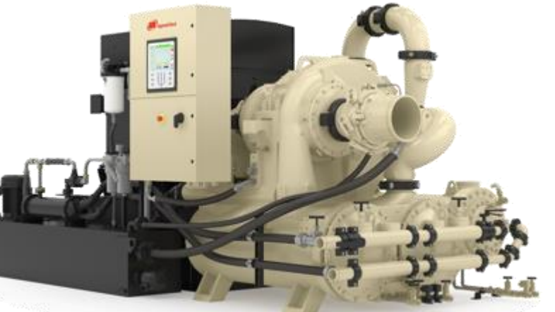 The IR team has begun marketing a new oil-free compressor it says is 15% more efficient than a traditional rotary unit.