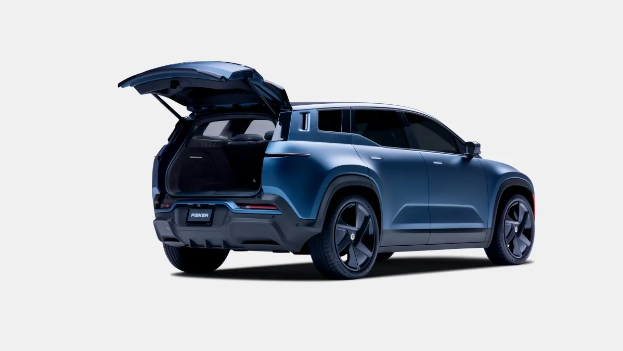 The Fisker Ocean, which was recently delivered to its first customer in Copenhagen.