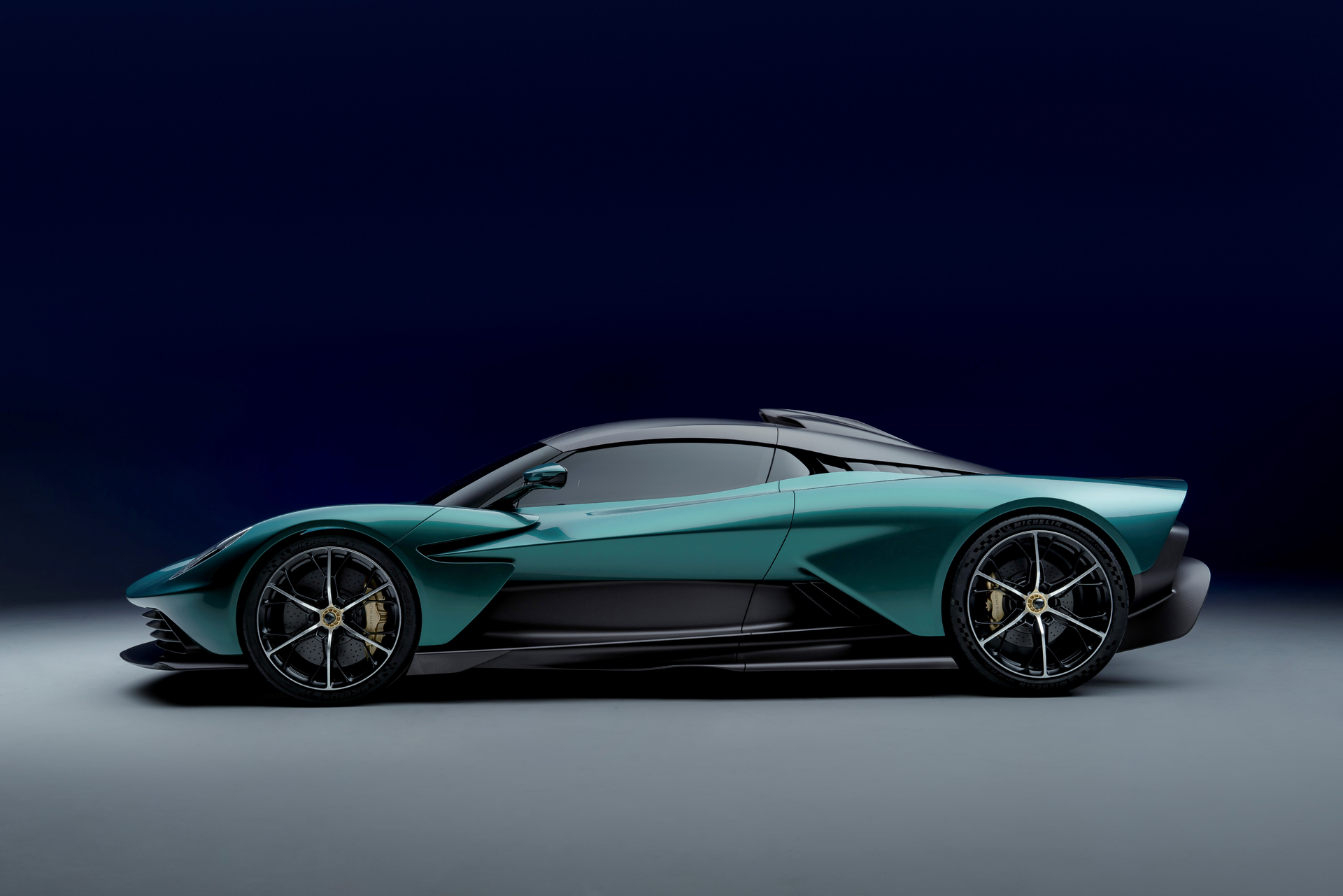 The Aston Martin Valhalla hybrid-electric supercar