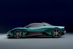 The Aston Martin Valhalla hybrid-electric supercar The Aston Martin Valhalla hybrid-electric supercar