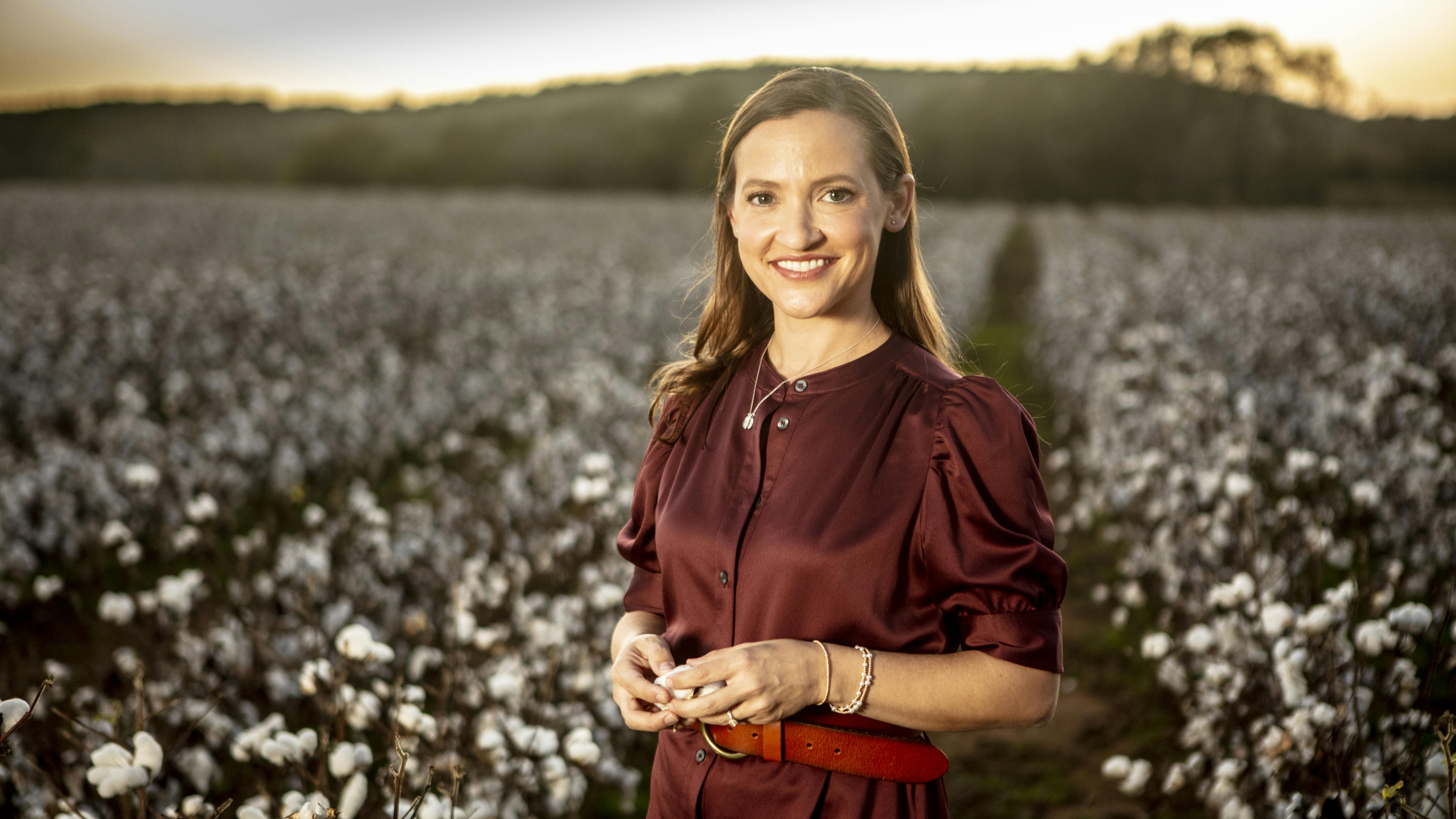 Anna Brakefield founded Red Land cotton with her father, Mark Yeager.